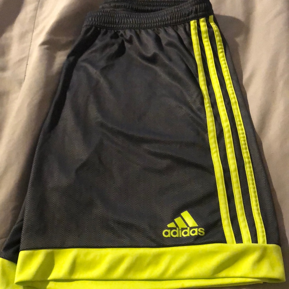 Adidas Climalite Boys Soccer Shorts Size Large